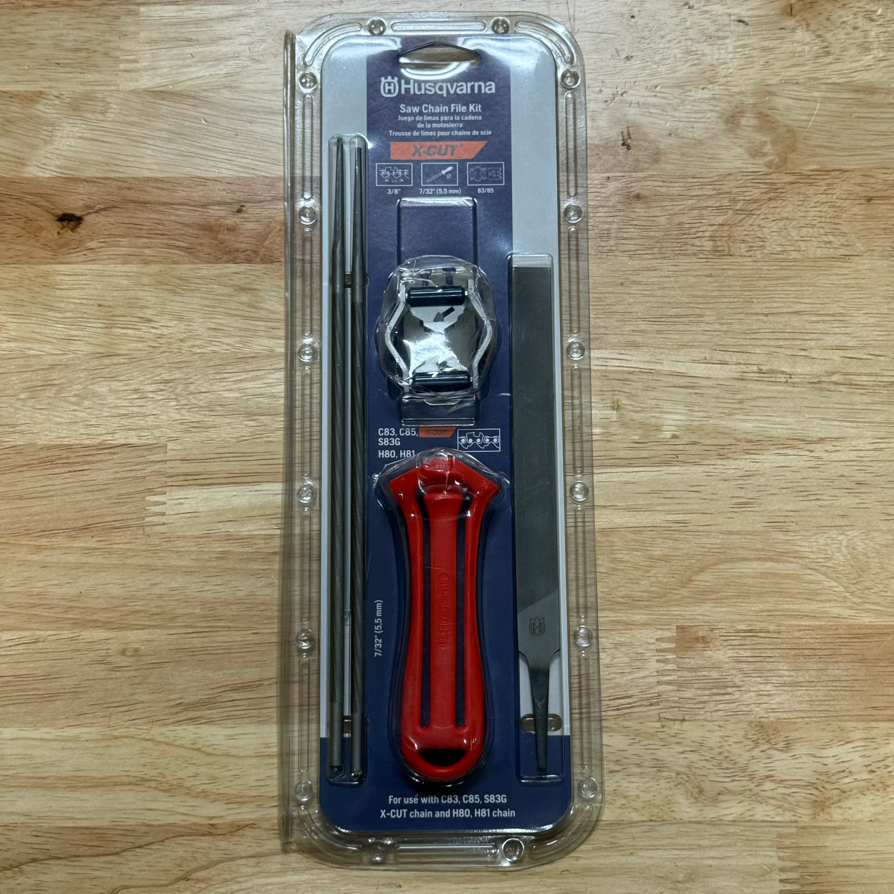 Husqvarna Chainsaw Sharpening File Kits - Image 3